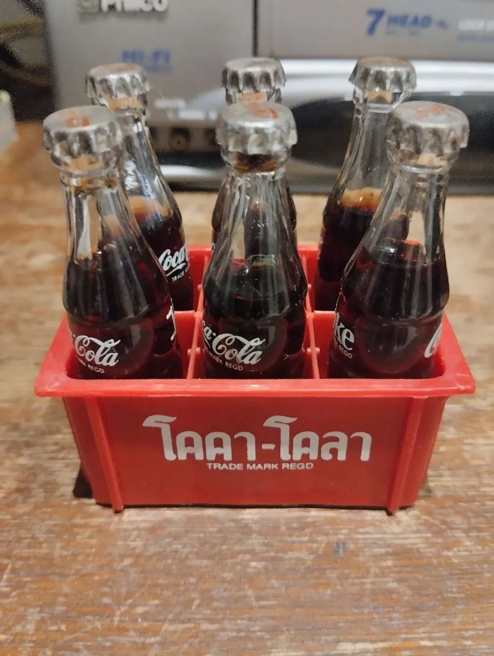 Mini engradado de Coca Cola Anos 80 - Foto 2