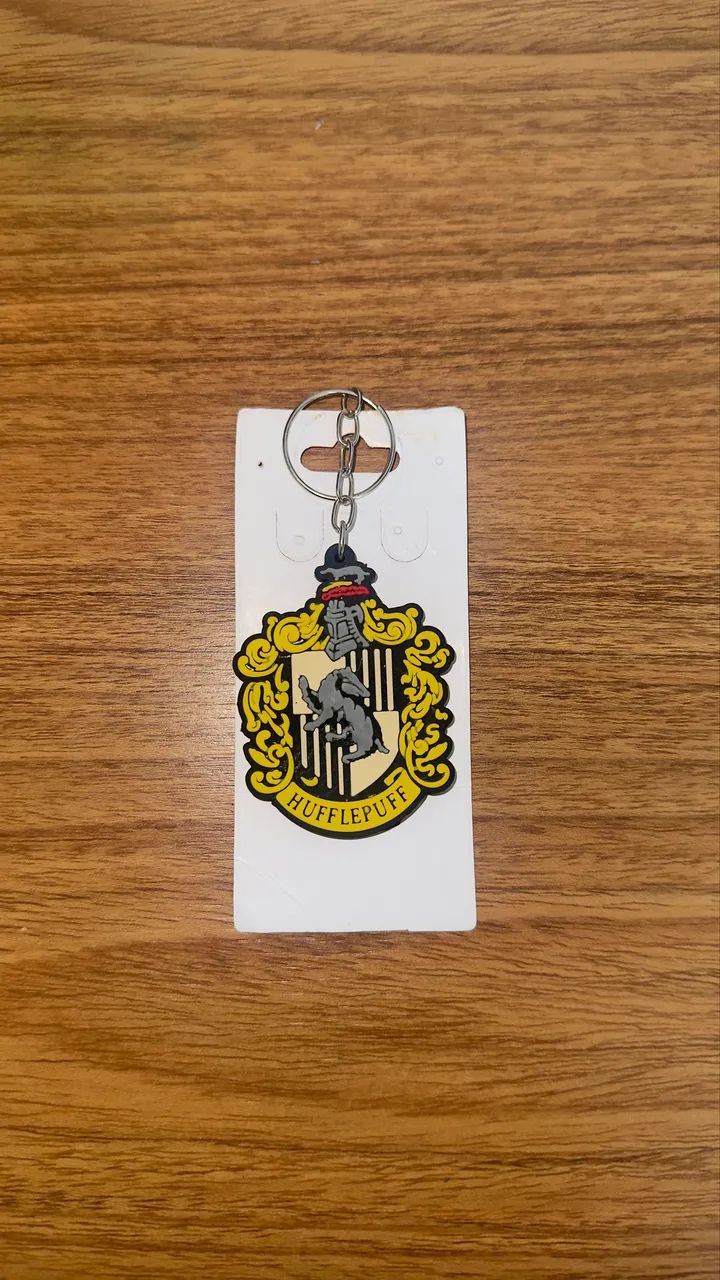 Chaveirinho - Emblema do Lufa-Lufa (Harry Potter)