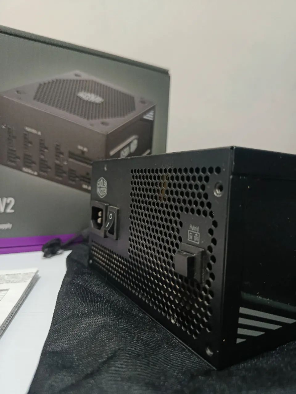 Fonte Cooler Master V850 V2 850W - COM DEFEITO - LEIA A DESCRIÇÃO - Foto 4