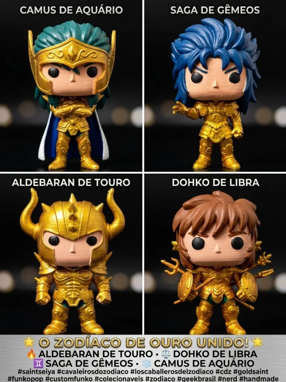 Funko Cavaleiros do Zodíaco  - Foto 2