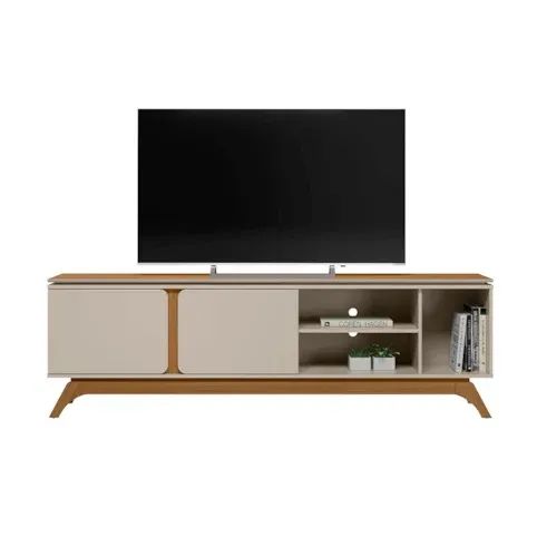 Rack MDP/MDF Cor Nature Off White - Foto 2