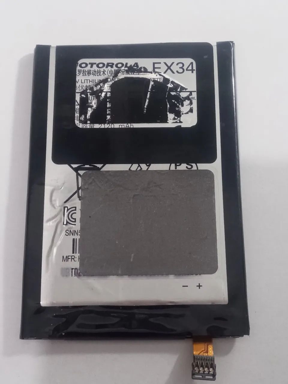 Bateria Motorola moto X XT1058 EX34 original de 2120mah - Foto 3
