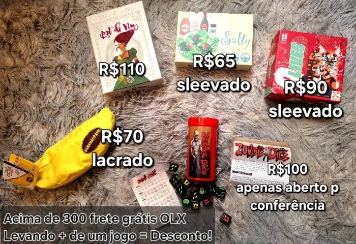 Jogos Tabuleiro Cartas Board Games - Foto 2