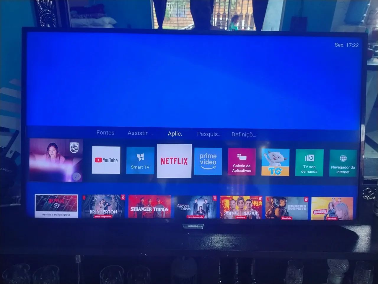 Vendo TV Philips 40 polegadas 4k