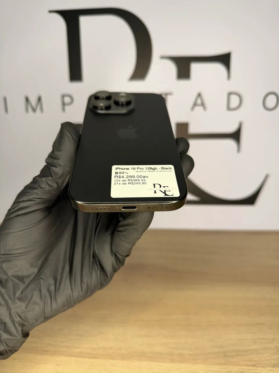 Vendo iPhone 16 PRO 128GB BLACK - SEMINOVO - Foto 4