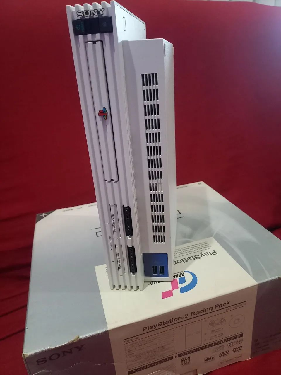 Console PS2 branco,  edição limitada Gran turismo  - Foto 4