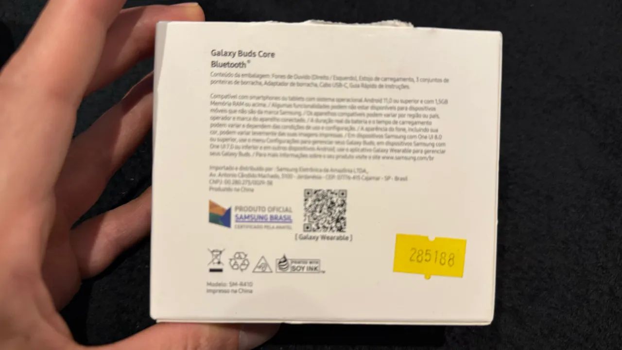 Galaxy Buds Core - Preto - Foto 3