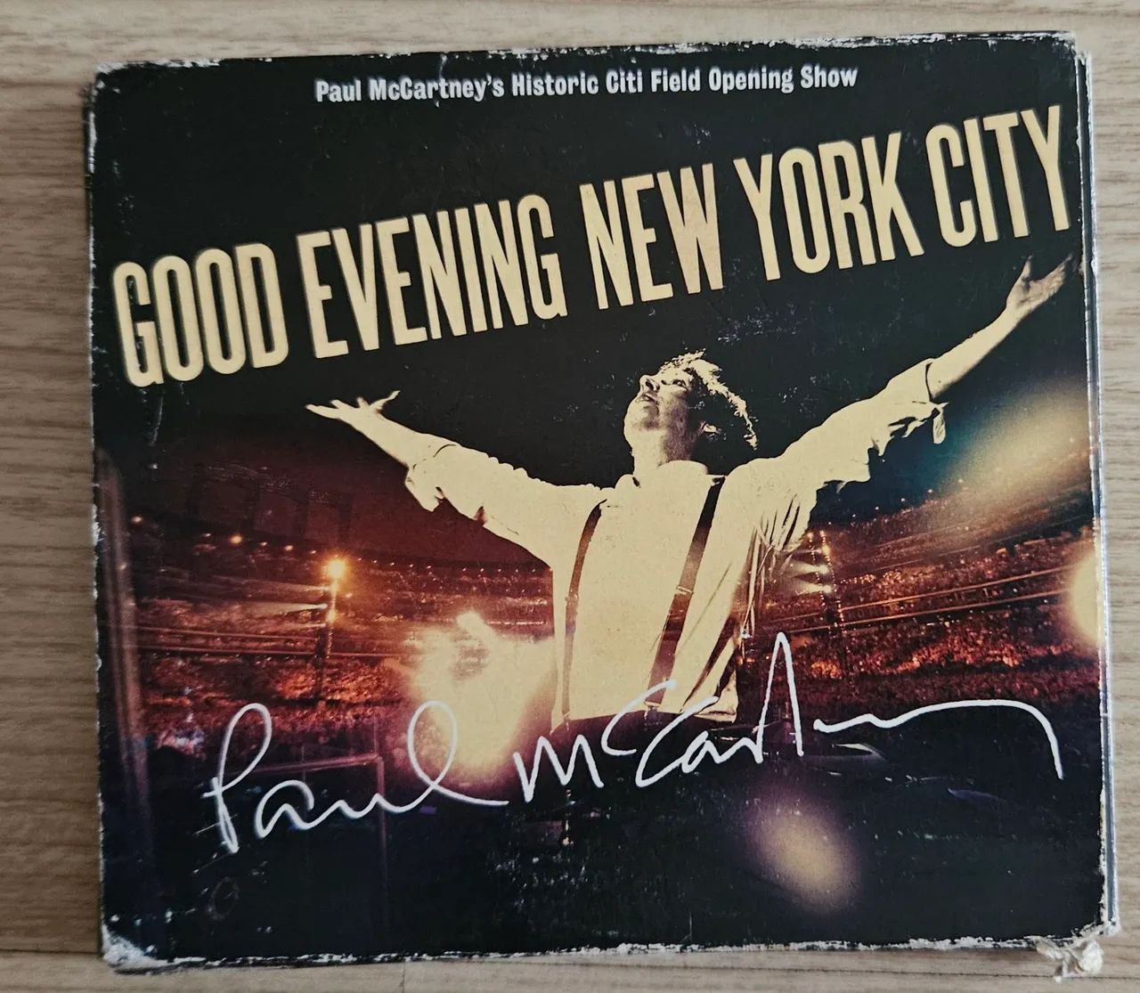 CD + DVD PAUL MCCARTNEY GOOD EVENING NEW YORK CITY