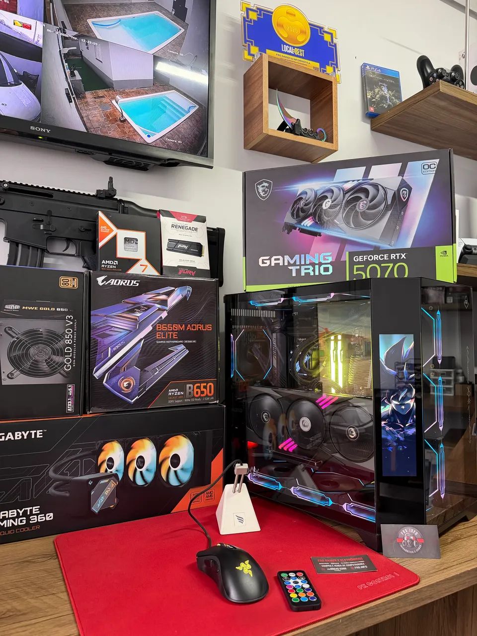 PC GAMER (Ryzen 7 9800x3d + RTX 5070 12GB + 32gb ram ddr5) - Foto 5