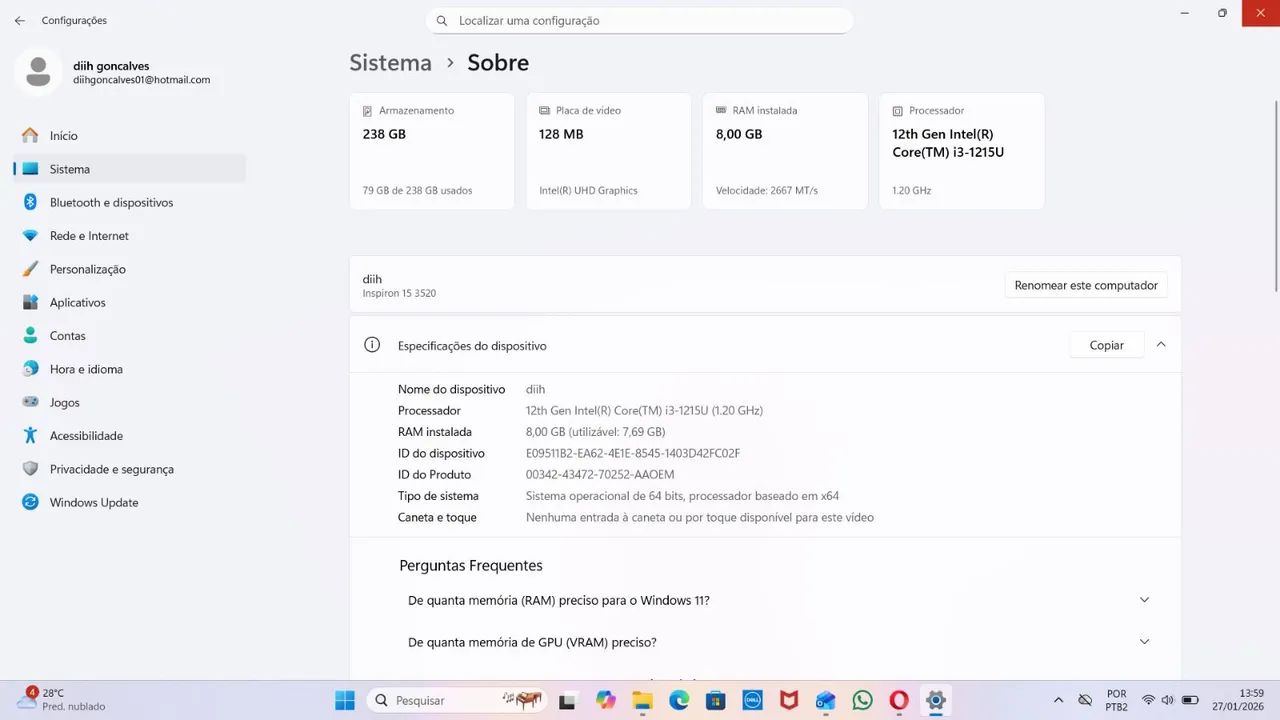 Notebook Dell Inspiron 15 - Foto 4