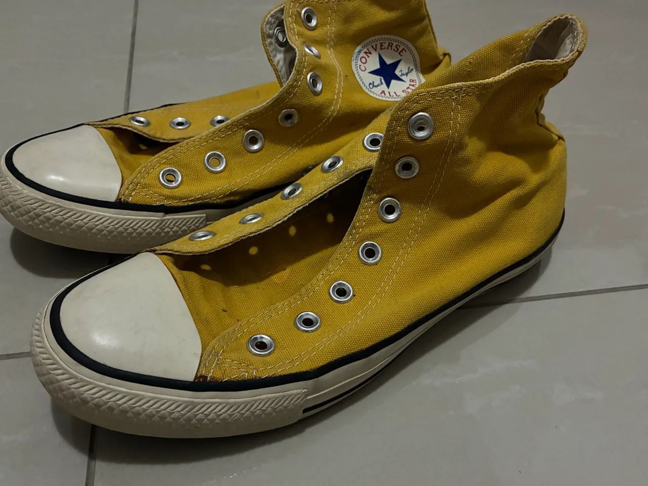 tênis converse all star amarelo 37 - Foto 2