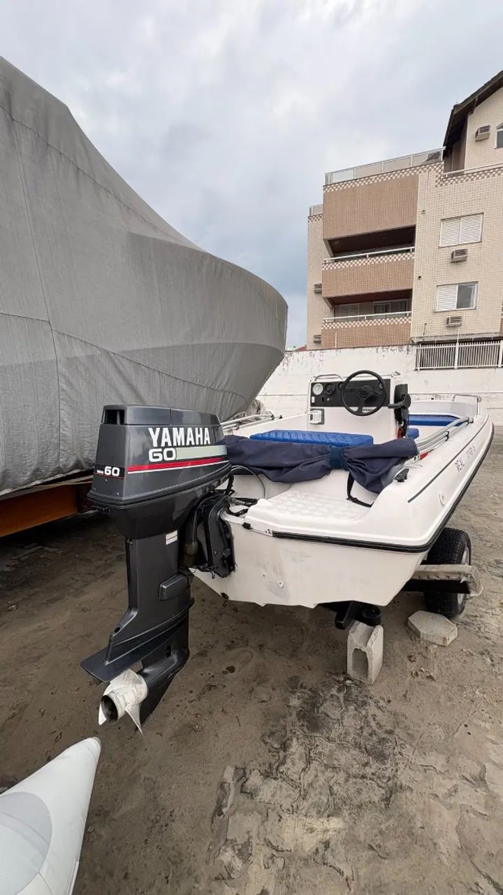 Lancha Real Drive 16 pés c/ Yamaha 60 Hp 2t  - Foto 2