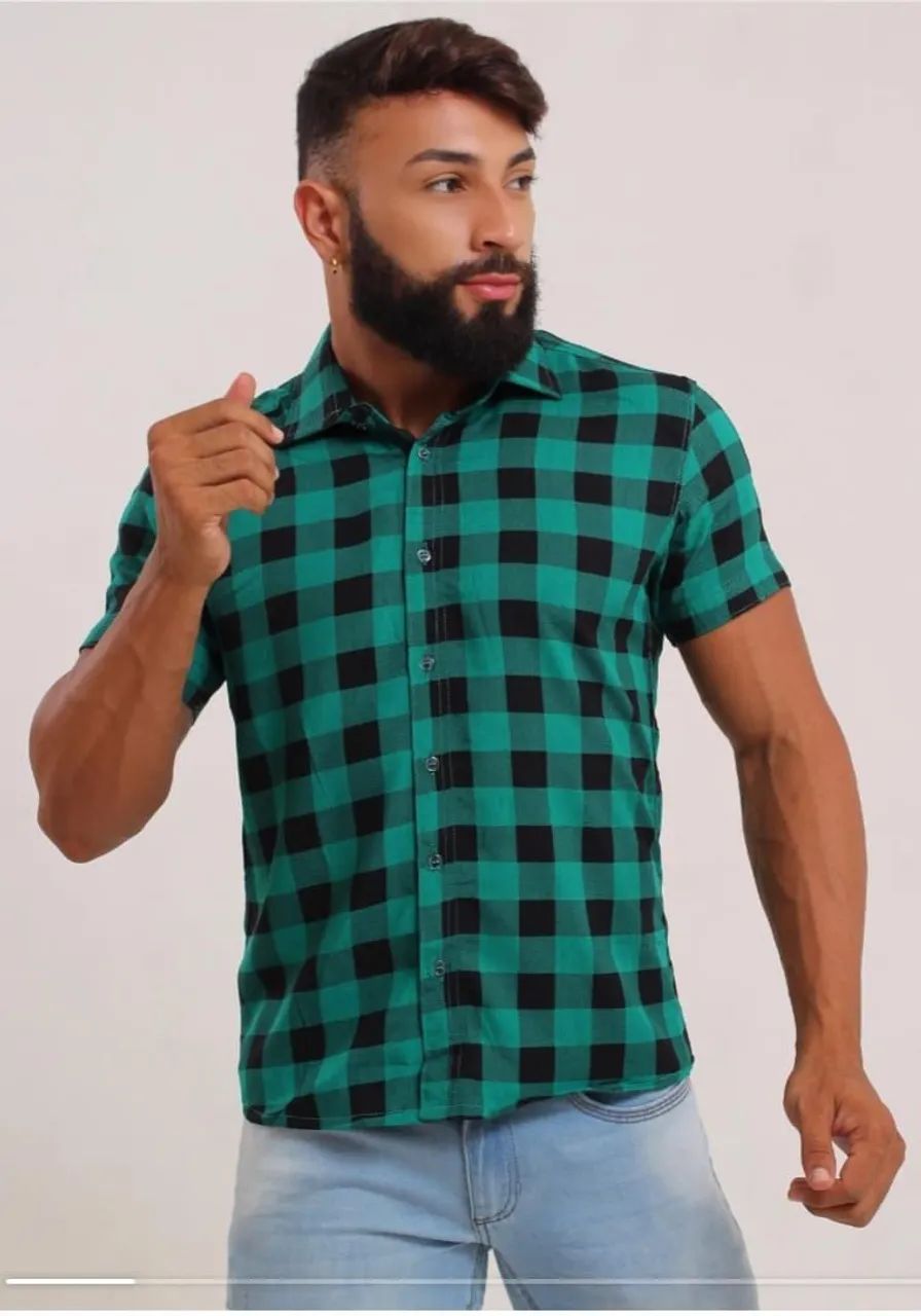 Camisas xadrez atacado e varejo do p ao gg - Foto 4