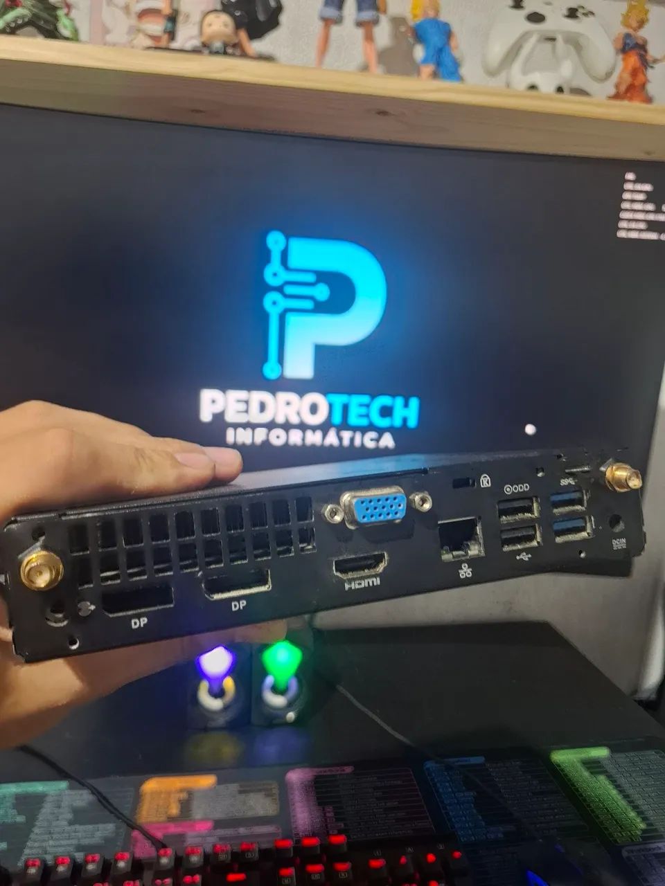 Mini pc i3 décima geração m.2 256gb  - Foto 3