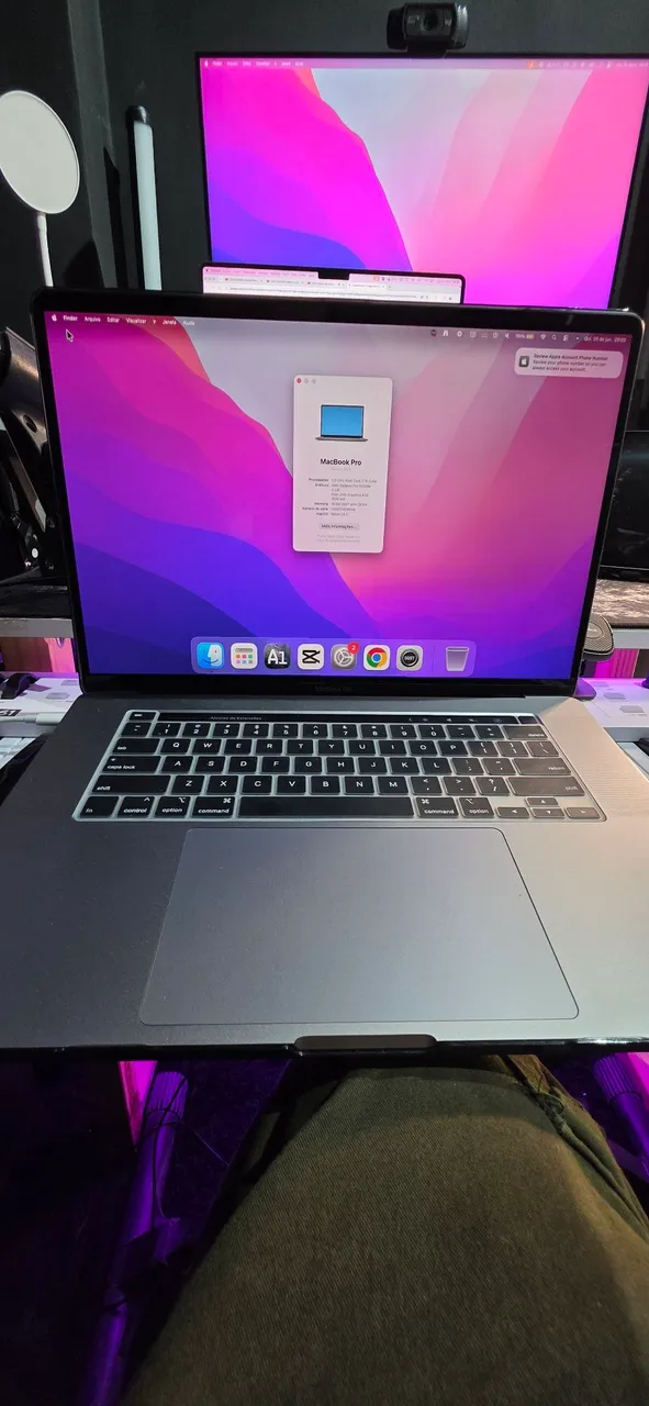 MacBook Pro 16'' 2019 i7 16GB 512GB - Caixa Completa - Notebooks