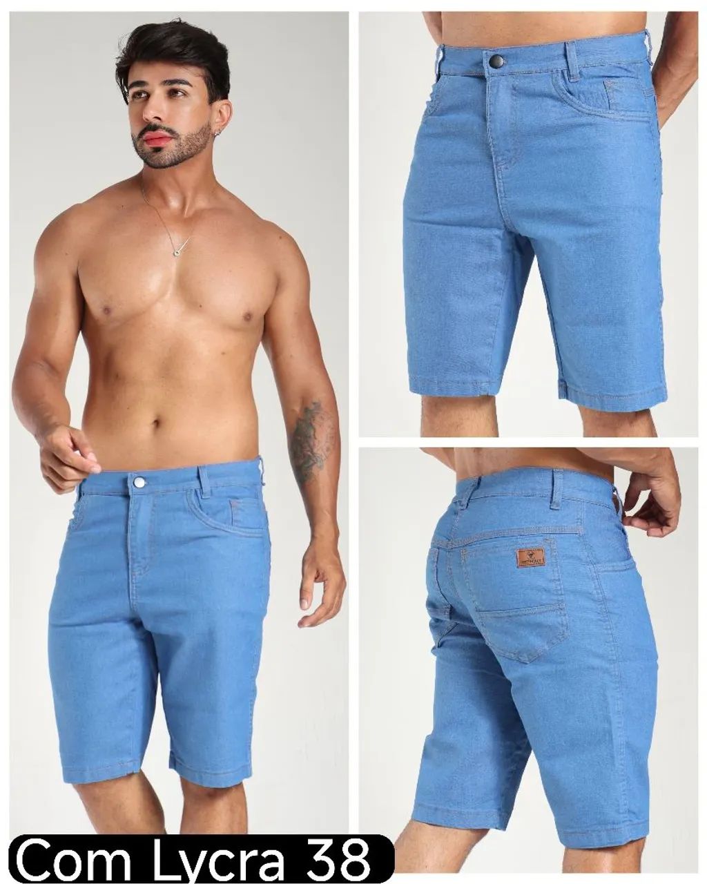 Bermudas jeans masculina  - Foto 3