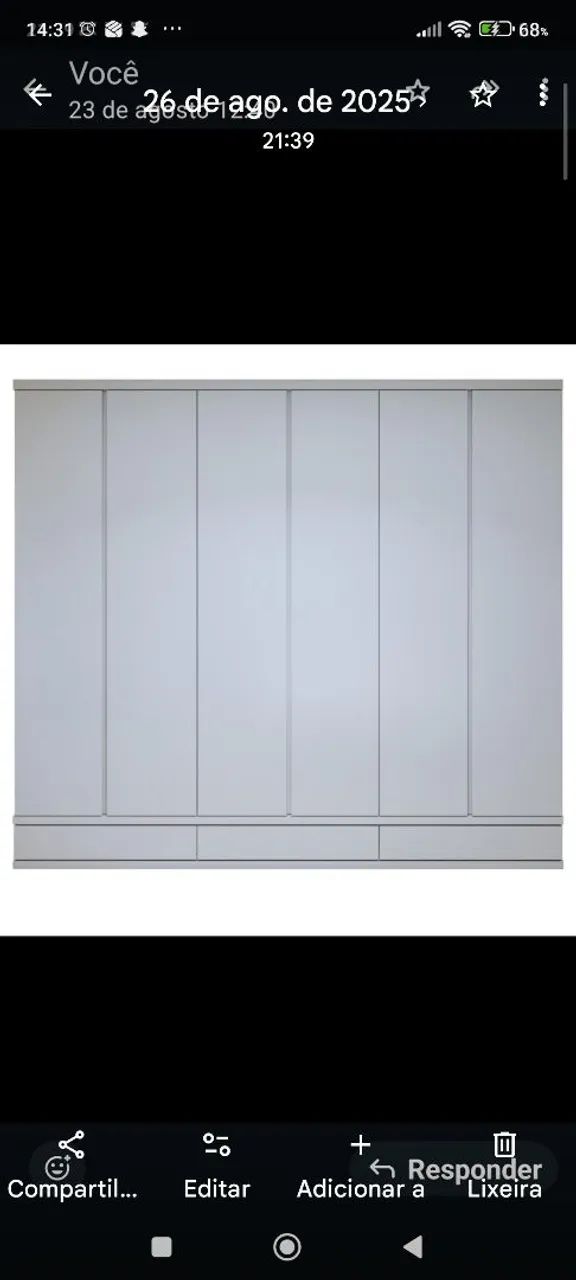 Guarda roupa 2,73larx 2,40al - Foto 2