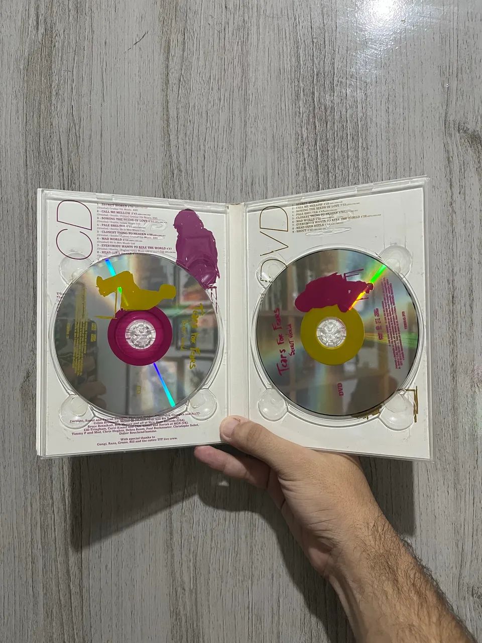 CD + DVD) Tears For Fears - Secret World (Edição de colecionador