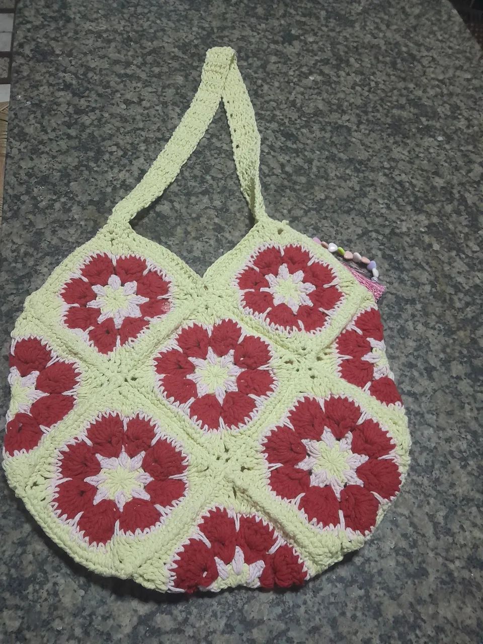Vendo Bolsa De Crochê - Foto 5