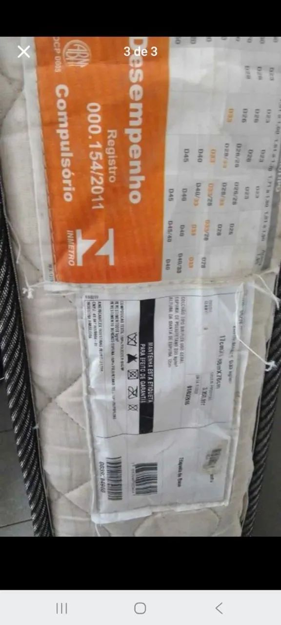 Vendo colchão  semi novo - Foto 3
