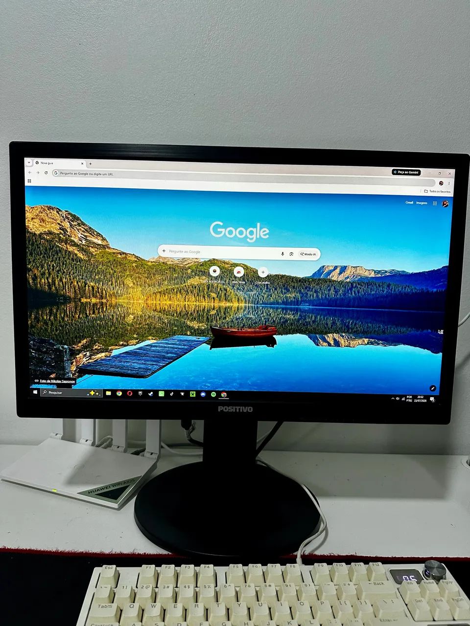 Monitor Positivo LED 22? Full HD - Excelente Estado