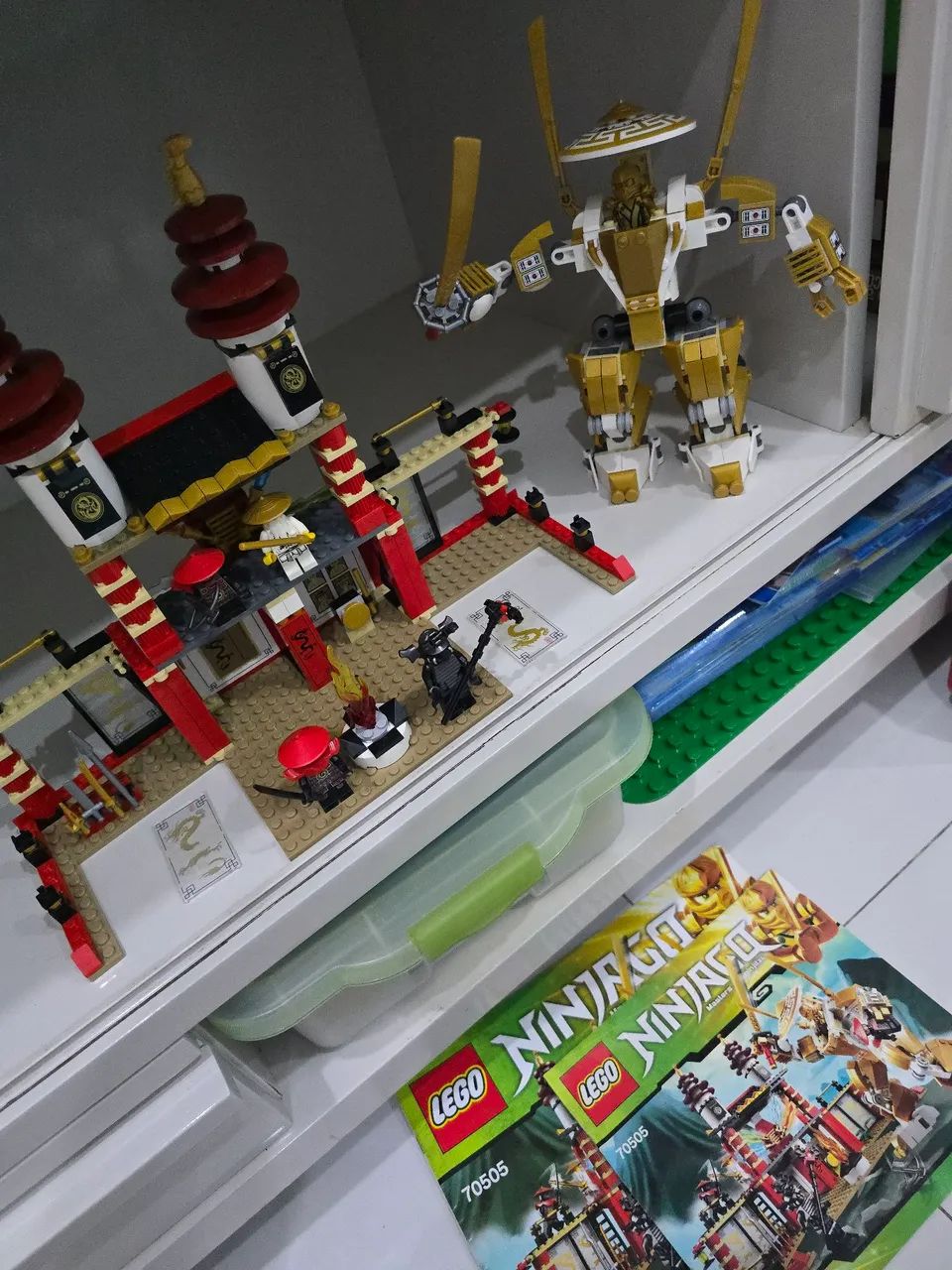 Lego ninjago com 5 bonecos usado - Foto 5