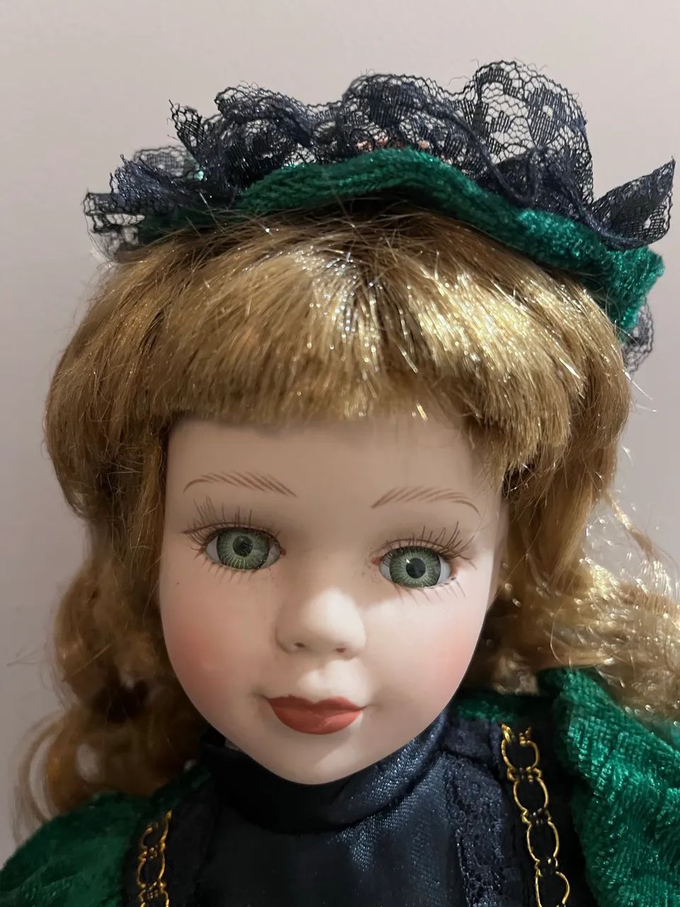 Boneca porcelana 45cm - Foto 2