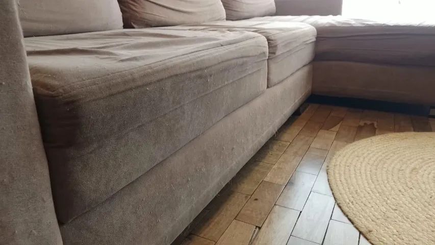 Sofá com Chaise - (Usado) Retirar no Juvevê - Foto 2