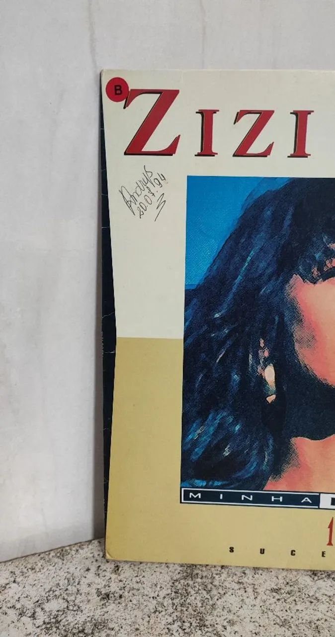 Disco de vinil Zizi Possi Minha História  - Foto 2