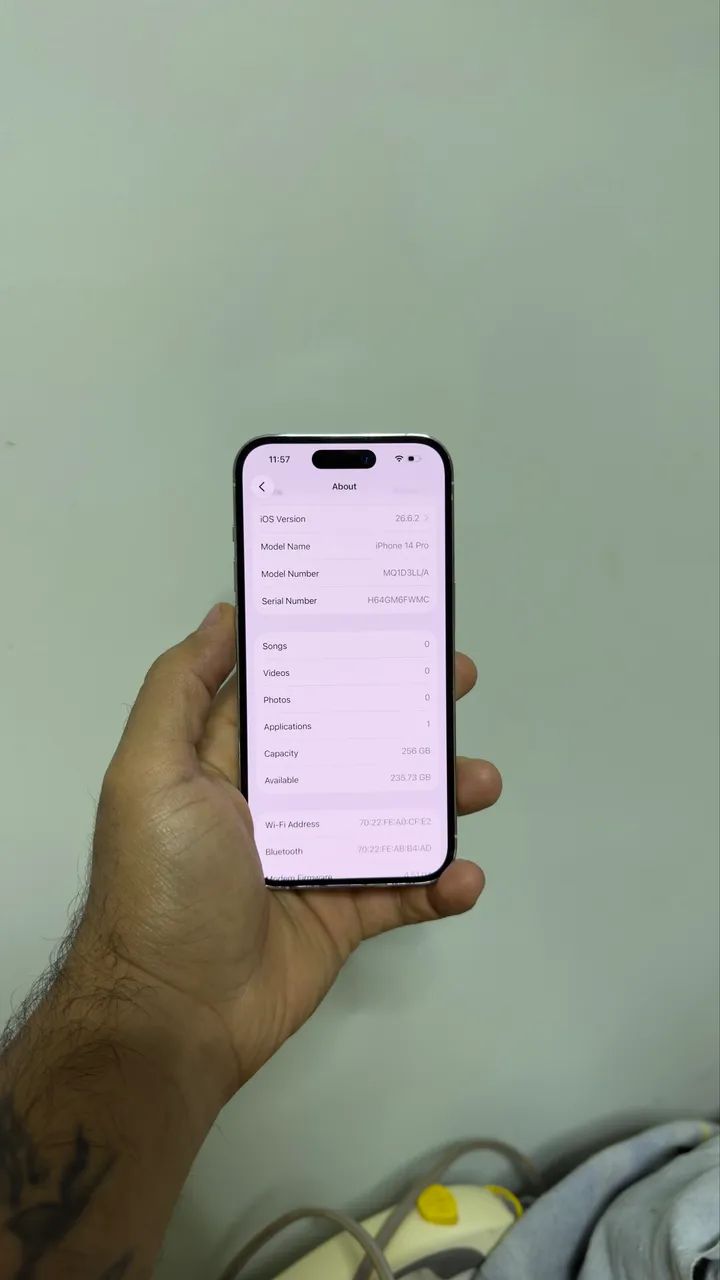 iPhone 14 Pro 256GB - Silver - Foto 5