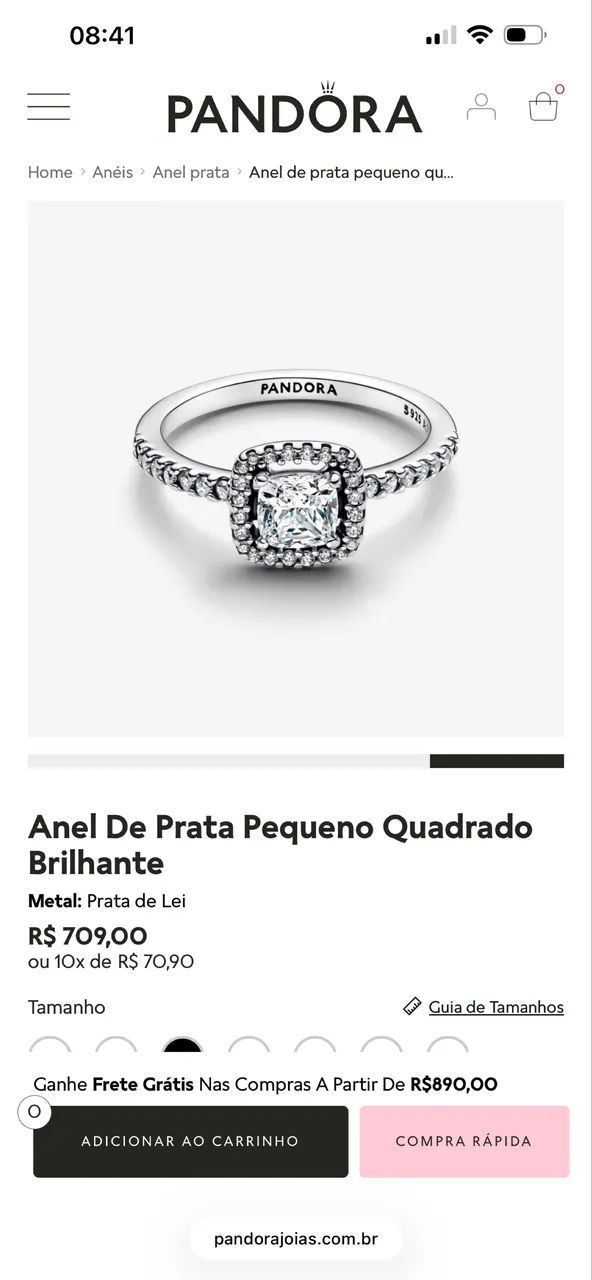 Anel Pandora Verdadeiro  - Foto 2