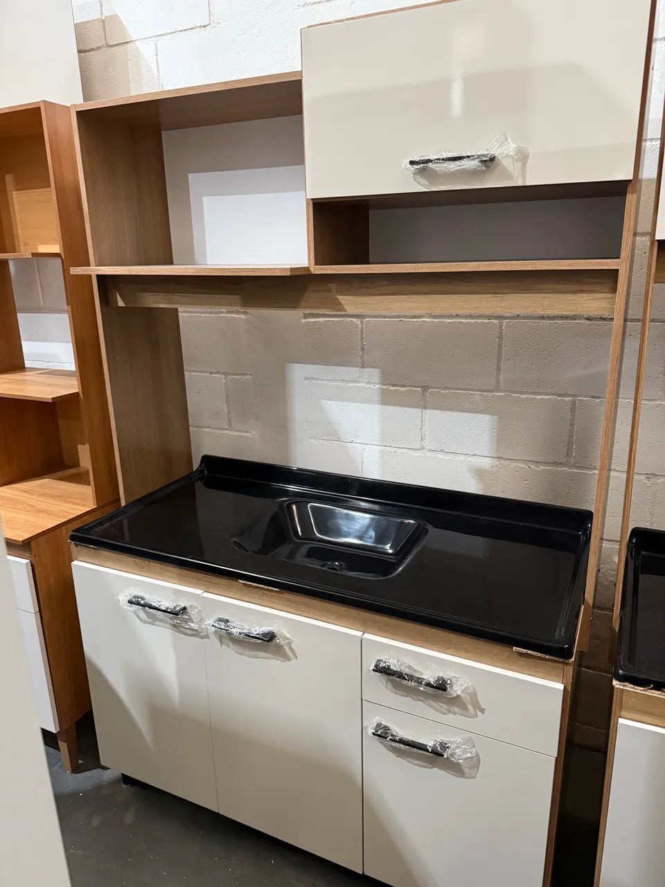 Cozinha compacta com tampo - entrego 