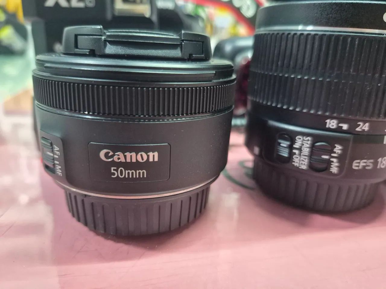 Câmera Canon 90d com 3 lentes  - Foto 3