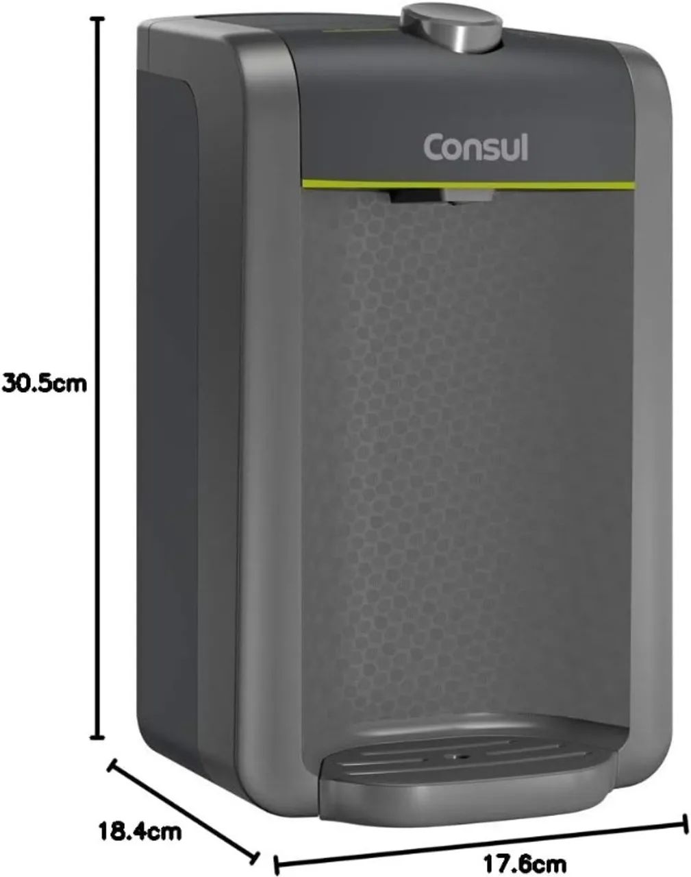 Purificador de Água Bem Estar Consul - cinza - NOVO com NFe e Garantia - Foto 6