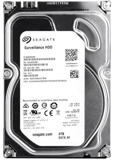 HD Seagate Surveillance 4TB