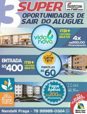 Parcelas que cabem no seu bolso