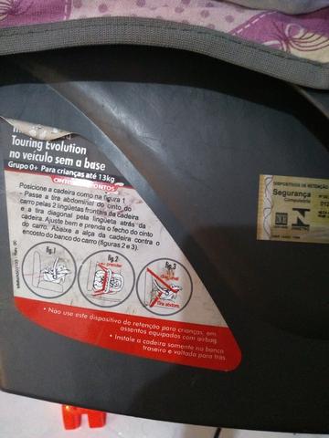 Bebê conforto touring para até 13 kilos usado - Foto 5