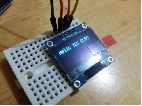 COD-AM48 Display Oled 128x64 Gráfico 0.96 I2c Serial Azul Arduino Esp Pic Robotica - Foto 3