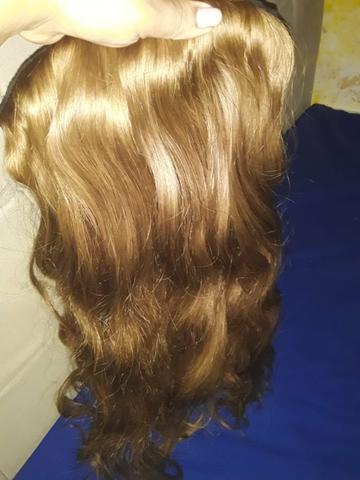 Vendo 3 telas de cabelo humano natural - Foto 2