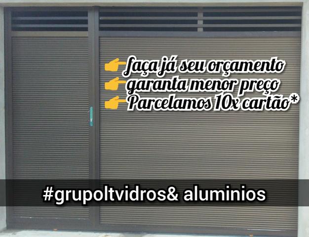 Promoção de portão de alumínio