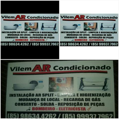 Ar split instalação e manutenção