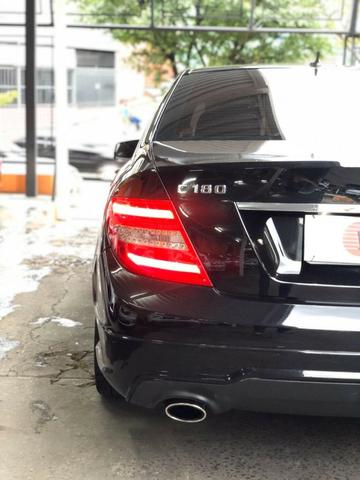 Mercedes Benz C-180 Sport CGi Vision 2014 Preta, impecável, financiamos! - Foto 13