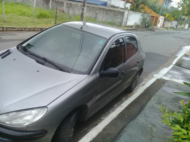 Carro peugeot 206 pra roça! pra vender essa semana! - Foto 4