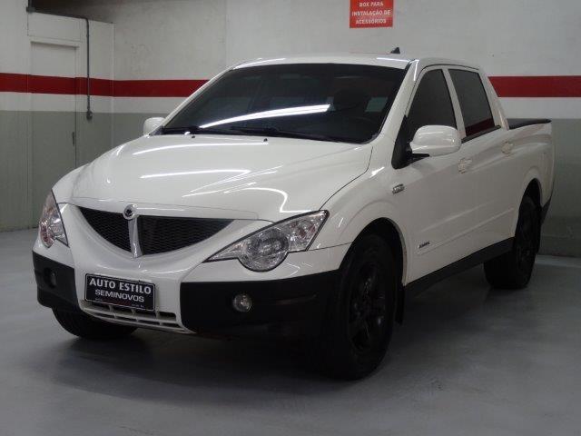 SSANGYONG ACTYON SPORTS 2010/2010 2.0 GLX 4X4 CD 16V TURBO INTERCOOLER DIESEL 4P AUTOMÁTI