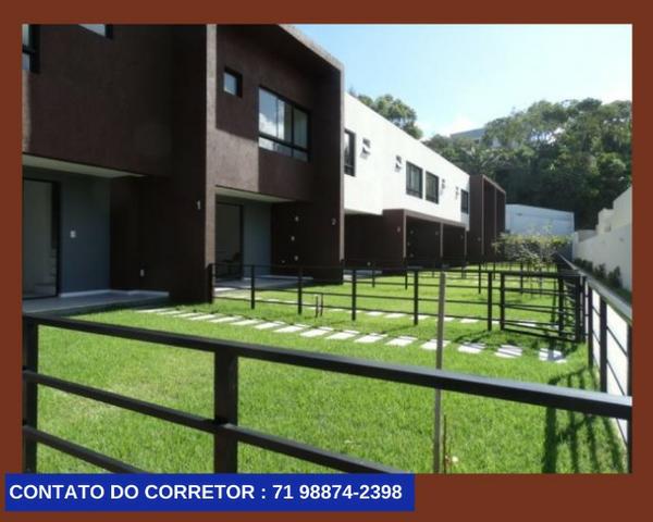 Casa em Patamares Casa com 3 quartos - Dependência - Suíte em 129m² com 2 Vagas, - Foto 3