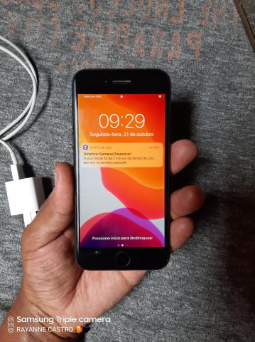 Iphone 7 256 gb fucionando tudo ok troca - Foto 5