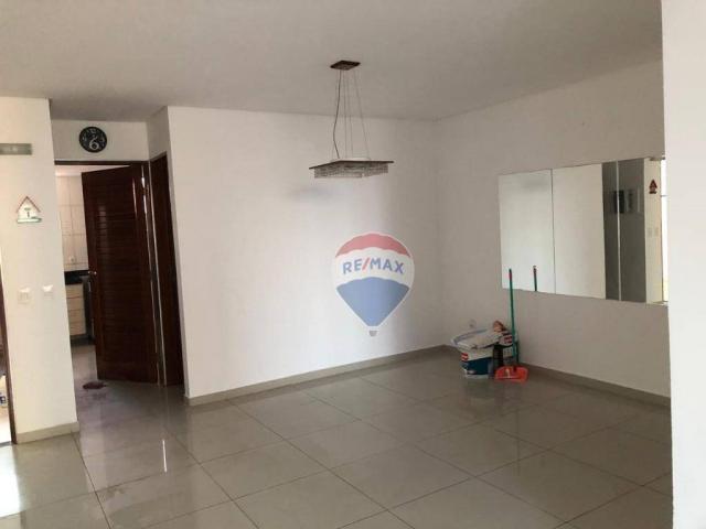 Apartamento com 3 dormitórios para alugar, 122 m² por R$ 2.400,00/mês - Manaíra - João Pes - Foto 3