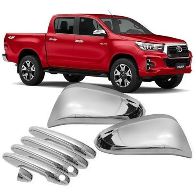 Kit Aplique Cromado Maçaneta e Retrovisor Para todos os carros!!