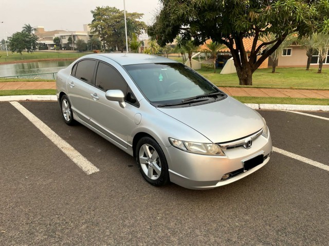 HONDA CIVIC LXS AUTOMÁTICO 1.8 FLEX 2008