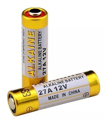 Pilha Bateria Para Controle Portão Motor Eletrônico 12V 27A - 44